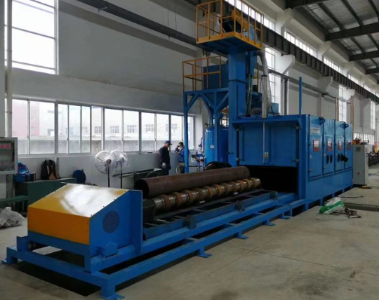东莞喷砂机在管道除锈中的现场施工应用