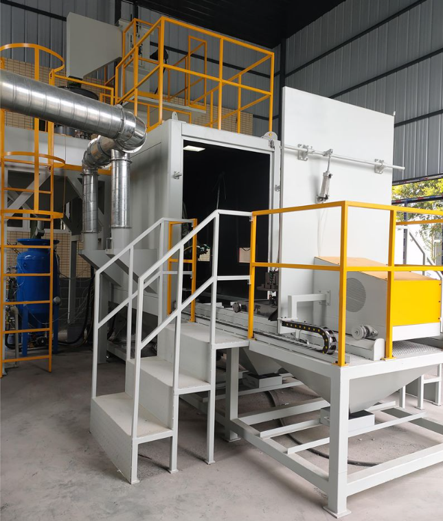 东莞全自动喷砂机 实现无人化高效生产